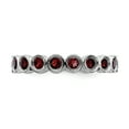 thumbnail image 4 of Garnet Sterling Silver Ring, 4 of 5