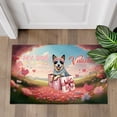 thumbnail image 4 of My Dog Is My Valentine Cute Australian Cattle Dog in Gift Box Doormat Heeler Lover Gifts Indoor Outdoor Welcome Mat - 3006, 4 of 5