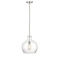 thumbnail image 2 of Millennium Lighting  50" Metal 1 Light Pendant Fixture with Clear Glass Shade Brushed Nickel Brushed Nickel, 2 of 5