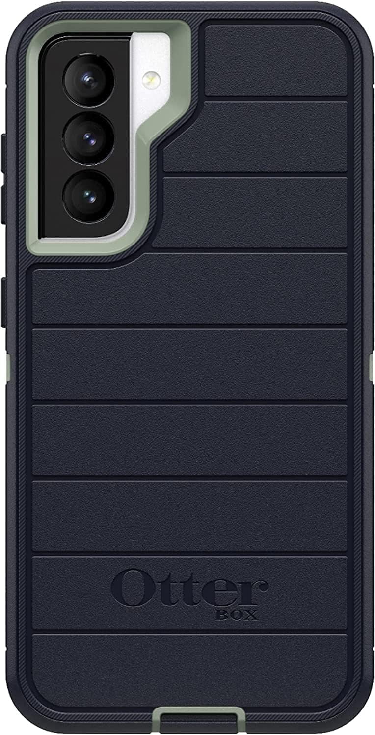 OtterBox Galaxy S21 5G (Only) - Defender Series Pro Case - Varsity Blues - Screenless Edition - Rugged & Durable - with Port Protection - Holster Clip Included - Non-Retail Packaging