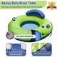 thumbnail image 2 of River Floats for Adults Heavy Duty 350lb, XL River Tubes for Floating - 53" Large Pool Floats Adult with 2 Cup Holders, Inflatable Floating Tube, River Run Tube Lake Water Tubes, 2 of 5