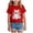 Brick Red, variant on Toddler Boy Girl Halloween Pumpkin Shirt Short Sleeve Pumpkin Face Tshirt for Kids Cotton Tops 2-7 Years (Light Yellow, 18-24 Months)