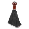 thumbnail image 2 of Car Gearshift Dust Cover Manual Shifter Protection PU Leather Replacement for Mk4 Bora 1999‑20046 Speed, 2 of 6