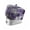 Purple, variant on Purple Grey Toaster Cover 4 Slice, Modern Oil Painted Abstract Art Aesthetics Dustproof Bread Machine Oven Cover with Storage Pockets, Fits Most Kitchen Toasters Protector