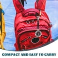 thumbnail image 3 of PENIKOKO Portable Vintage Compass Keychain with Metal Lanyard for Camping and Climbing, 3 of 8