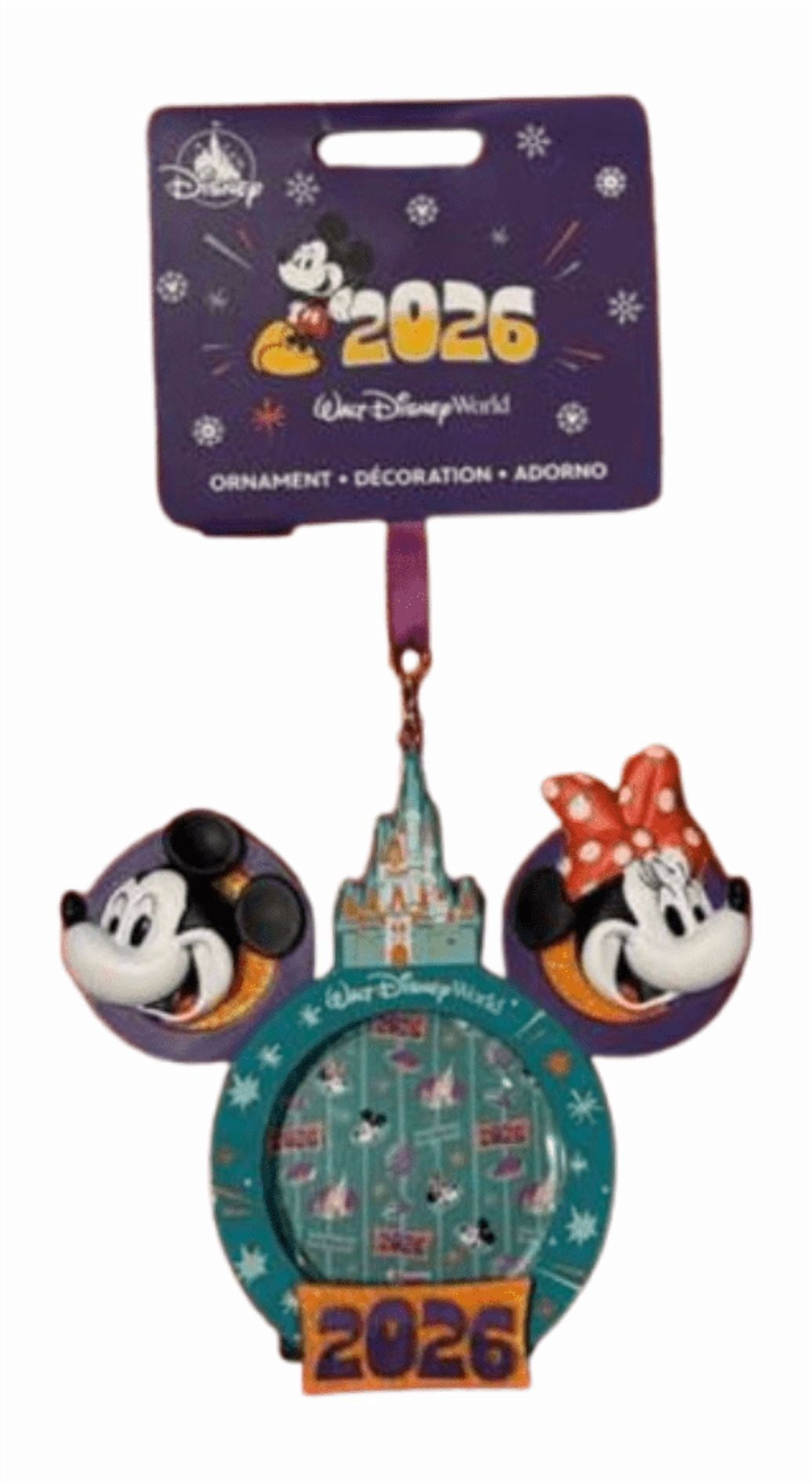 Disney Parks Riviera Resort Hotel Christmas Ornament Mickey Minnie