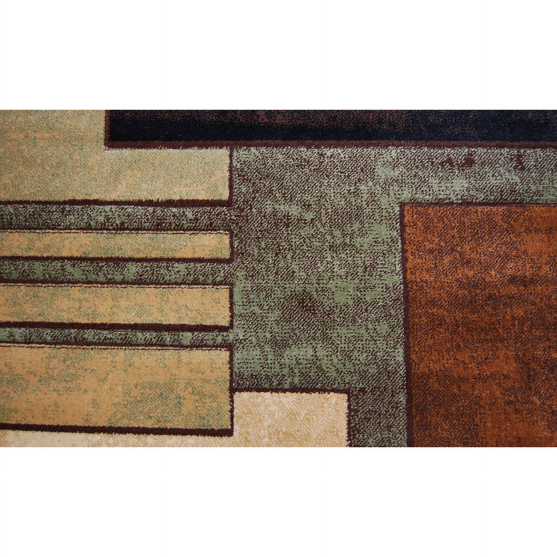 Home Dynamix Tribeca Collection Geometric Area Rug for Modern Home Decor