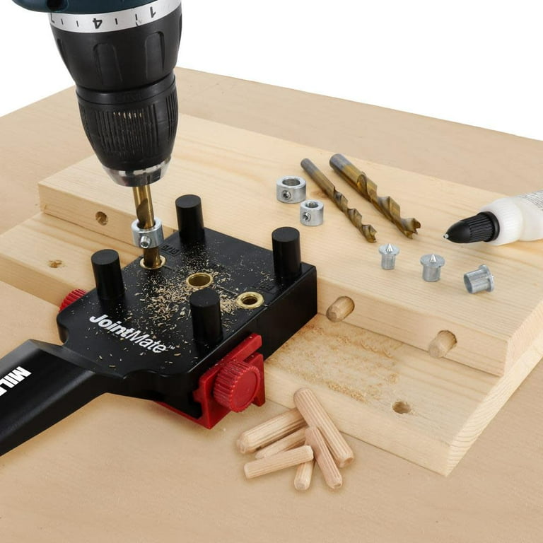 Milescraft 2020643 Doweling Jig Kit 74 Piece Walmart