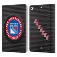 thumbnail image 1 of Head Case Designs Officially Licensed NHL New York Rangers Puck Texture Leather Book Wallet Case Cover Compatible with Apple iPad 9.7 2017 / iPad 9.7 2018, 1 of 6