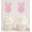 Baby Pink, variant on Darling Souvenir, Orange Easter Bunny Rabbit Cupcake Toppers Dessert Decoration Cupcake Toppers - Pack Of 20