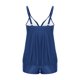 thumbnail image 5 of Traje de baño de verano para mujer, de color liso, con cojín en el pecho y sin soporte de acero, sin espalda, con tirantes, de nailon., 5 of 7