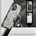 thumbnail image 7 of for iPhone 16 Plus Rugged Grip Phone Case,Compatible with MagSafe,Magnetic Case For iPhone 16 Plus, Military-Grade Protection Anti-Scratch Anti-Slip Shockproof Cover,Gold, 7 of 7