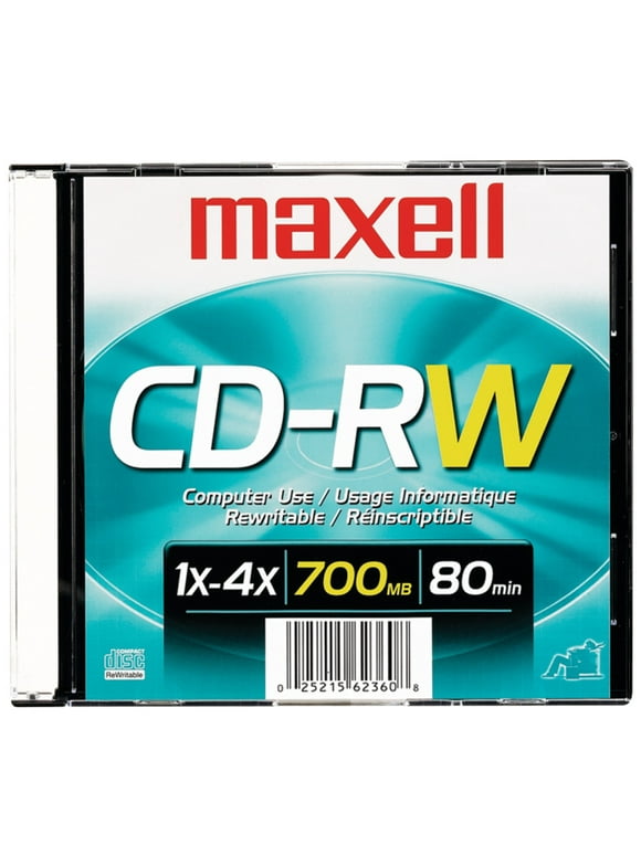 Maxell 630010 700mb 80-minute Cd-rws (single)