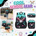 thumbnail image 6 of Baseball Drip Graphic Backpack Set, Ice Cream Drip Art Style School Kit, Matching Lunch Bag And Pencil Pouch, Great Gift Choice For Back‑To‑School Occasions, 6 of 6