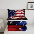 YST American Flag Comforter Set, United States Down Comforter Twin Size
