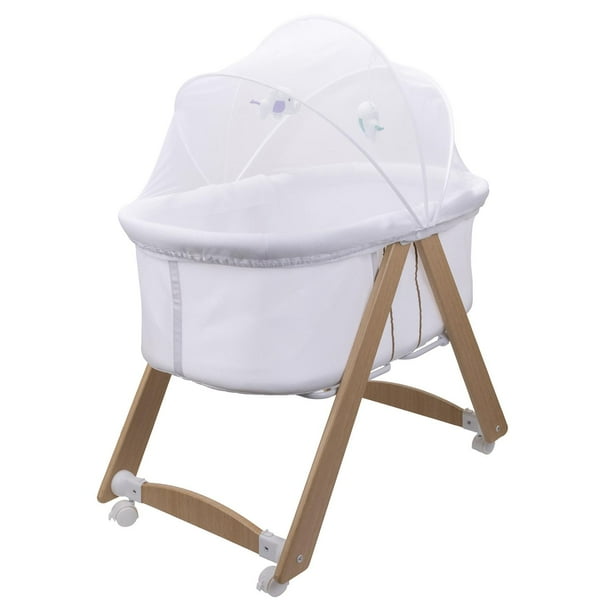 Cuna Pamo Babe Luna Estrella con mosquitero cafe