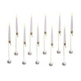 thumbnail image 2 of Kurt S. Adler Inch Candle with Faceted Glass Weight Remote Control, 10-Piece Novelty Light Set, Multi, Count, 2 of 3