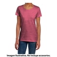 thumbnail image 2 of Playera Fruit of the Loom para Mujer, Manga Corta Cuello Redondo,Rosa, Talla EG, 2 of 4