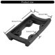 thumbnail image 3 of License Plate Protector Car Plate Covers License Plate Shielding Provide Scratch & Damage Resistance for Extended Use, 3 of 4