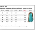 thumbnail image 5 of Women Halter Neck A Line Dress Solid Color Sleeveless Loose Fit Casual Wear Mid Length, 5 of 7