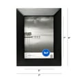 Mainstays 5x7 Wide Beveled Tabletop Picture Frame, Black