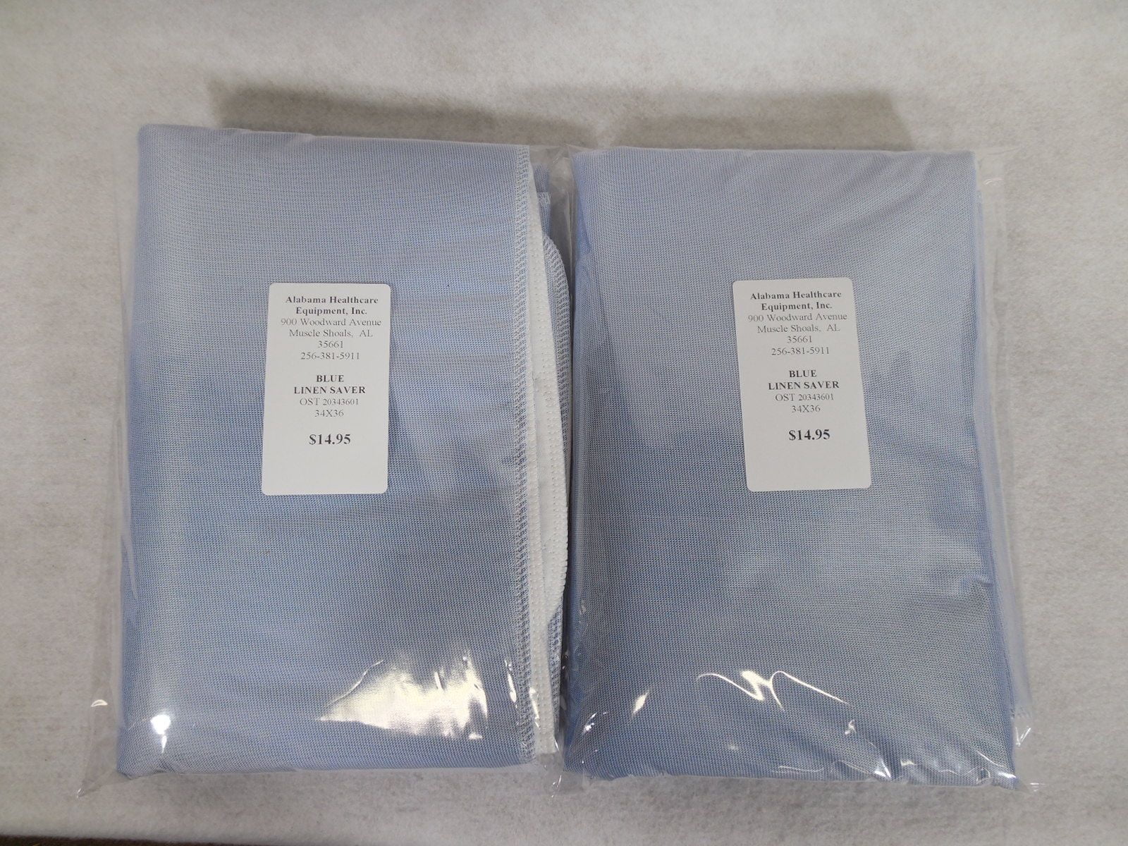 Lot of(2) Heavy Duty 45x60cm Washable Incontinence Bed Pad