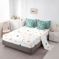 thumbnail image 5 of Manfei Cartoon Gnome 7pcs Bedding Comforter Set,Animal Deer Queen Bedding Sets Super Cozy,Happy New Year Queen Sheet Sets,Super Cozy Festival Room Decor,Reversible, 5 of 8