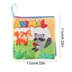 thumbnail image 3 of Juguetes de piscina, juguetes para bebés, juguetes para niños pequeños, libro de tela para niños, juguete de educación temprana, 4 lados, 8 páginas, libro de palma, tema de frutas, libro de tela para, 3 of 6