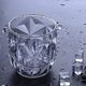 thumbnail image 5 of Cubo de hielo transparente y práctico con pinza para almacenar botellas de vino, enfriador de bebidas de frutas, acrílico, portátil, 5 of 6