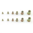 thumbnail image 2 of Kit d'Assortiment de 300 Écrous à Rivets en Acier au Carbone Plaqué Zinc - Tailles M3-M8 Métriques et SAE (6-32 à 1/4-20) / Rivnes Durables et Résistantes à la Rouille pour la Fixation Automobile, Meubles, Machines / Sans Interne, 2 of 7