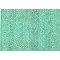thumbnail image 1 of Ahgly Company Indoor Rectangle Abstract Turquoise Blue Modern Area Rugs, 8' x 12', 1 of 4