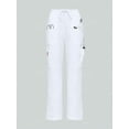 thumbnail image 3 of Women's Nursing Solid Color Simple Multi-Pocket Comfortable Scrub Pants, 3 of 10