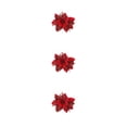 thumbnail image 3 of Naiovety Brillo de Navidad Flor Decoración artificial Hotel Granja Ventana Boda Jardín Árbol de Navidad Adornos Cumpleaños Type1 NO1, 3 of 6