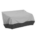 thumbnail image 4 of Waterproof Chair Cover Furniture Dustproof Foldable Covers Bench Adjustable Drawstring Protector Organizer Outdoor Lawn Grey + black, 4 of 9