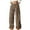 Coffee, variant on Bovemsi Wide Leg Pants Woman Leopard Print High Waisted Baggy Trousers Fuzzy Pajama Sleepwear Travel Pants
