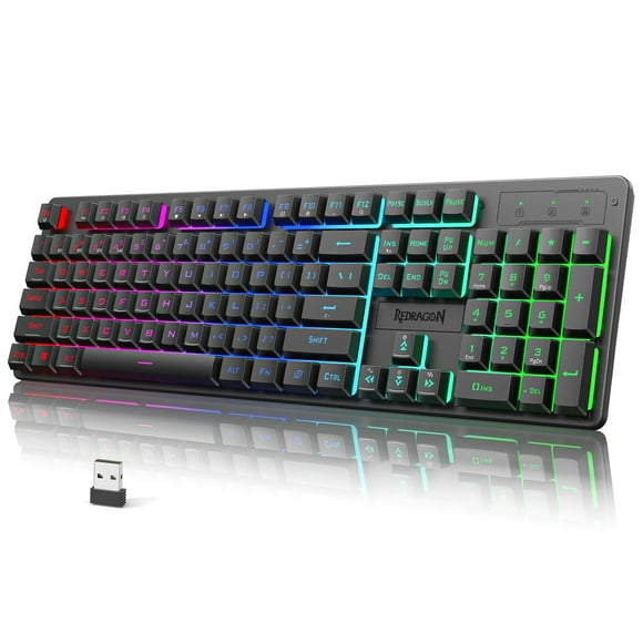 Teclado mecánico RGB inalámbrico trimodo Redragon K521KS
