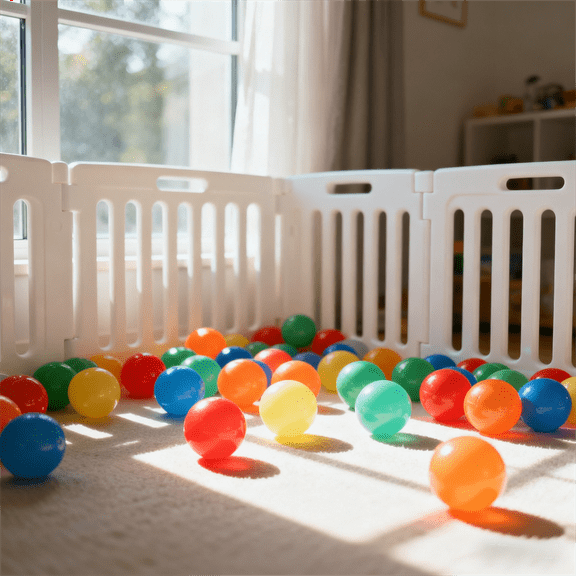 200 Count Purple Ball Pit Balls - Phthalate & BPA Free Safe Play Balls for Kids Toddlers (Crushproof, Lightweight)