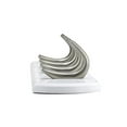 thumbnail image 2 of Richelieu BP21530140 21" Wide 5 Hook Wooden Coat Rack - White, 2 of 4