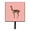 Pink Check, variant on Carolines Treasures BB7917SH4 Vicugna or Vicuna Pink Check Leash or Key Holder