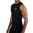 thumbnail image 2 of RunFlyte Men's Tech Flyte Compression Tank Top  Black/Grey f1201-kkg, 2 of 3