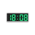 thumbnail image 2 of Wosthever Reloj digital LED Estilo simple Pantalla de fecha Reemplazo 5 Engranaje Función de repetición Control de sonido Alarmas Termómetro Decoración del hogar Tipo 5 Wosthever HA084277-05B, 2 of 6