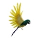 thumbnail image 1 of Adorno de pluma de pájaro artificial realista para decoración del jardín del hogar Parrot 2, 1 of 6