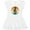 AA-White, variant on Music Treble Clef Marching Band Girls Toddler Dress