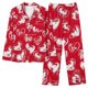 thumbnail image 5 of TaTaai Women's Valentine's Day Printed Lapel Loungewear Set, Long Sleeve Top and Pants Pajama Outfit, Casual Sleepwear Gift, 5 of 5