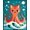 Teal Red, Pattern 10, variant on ODIKA 8'x10' Washable Area Rug Durable, Non-Slip Pixel Octopus Cartoon Retro Wave Border Arcade Tentacle Motif for Living Room, Under Sectional, Family