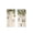 C, variant on Lemon Hummingbird Print Semi Sheer Tier Curtains Set of 2 27.56W x 39.37H Rod Pocket Light Filtering Curtains for Kitchen Bathroom