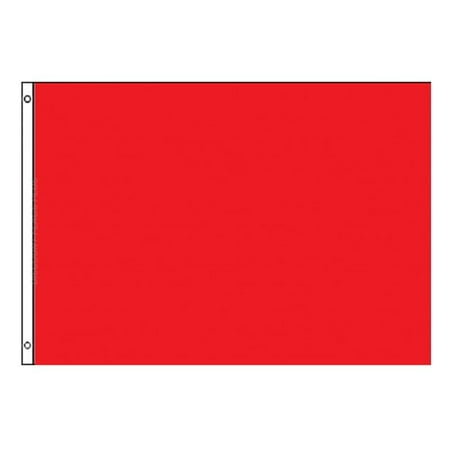 High Quality Poly Nylon Red Color  Flag 3x5 ft. Flag / Banner Indoor / (Best Colors For Outdoor Banners)