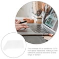 thumbnail image 2 of SHISUYAN 2Pcs Keyboard Cover Laptop Transparent Keyboard Protector Silicone Waterproof Keyboard Cover, 2 of 9