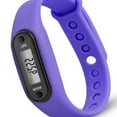 thumbnail image 4 of ziyahi Digital LED Walking Distance Pedometer Calorie Counter Sport Fitness Wrist Silicone Watch Bracelet, 4 of 8