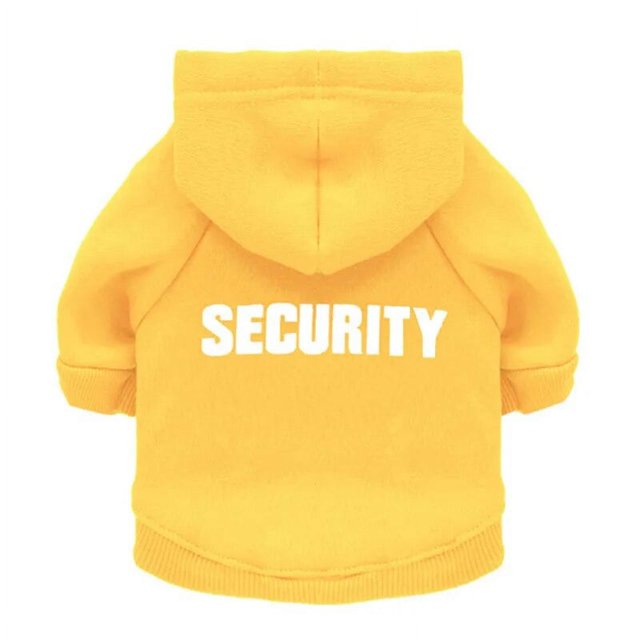 Security Cat Clothes Pet Cat Coats Jacket Hoodies For Cats Outfit Warm Pet Clothing Rabbit Animals Pet Costume For Small Dogs ShopWise Round